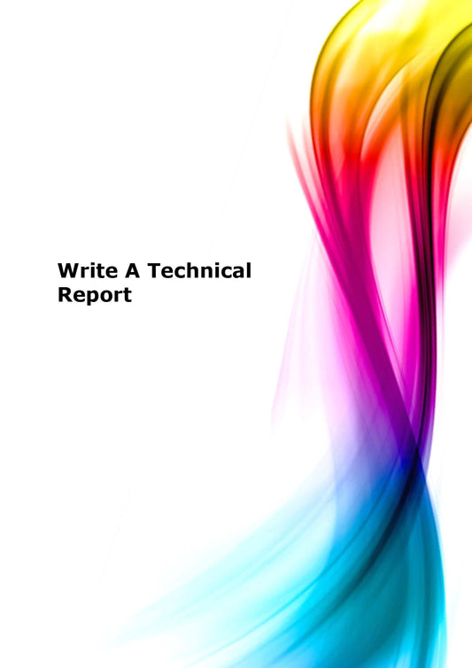 Write a technical report