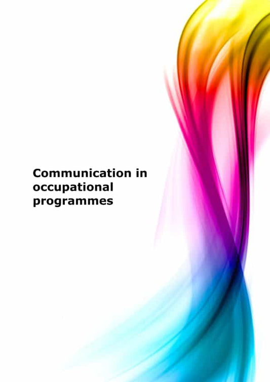 Communication in occupational programmes