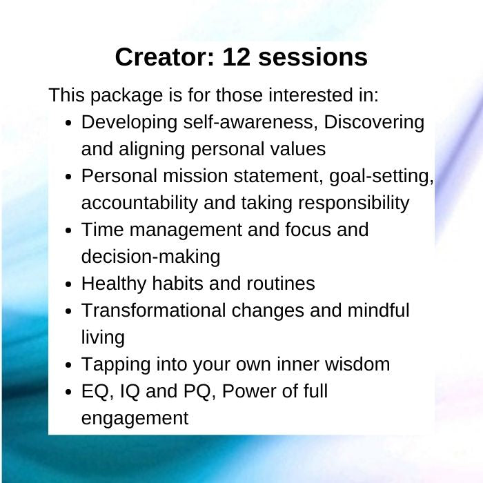 Creator: 12 Sessions